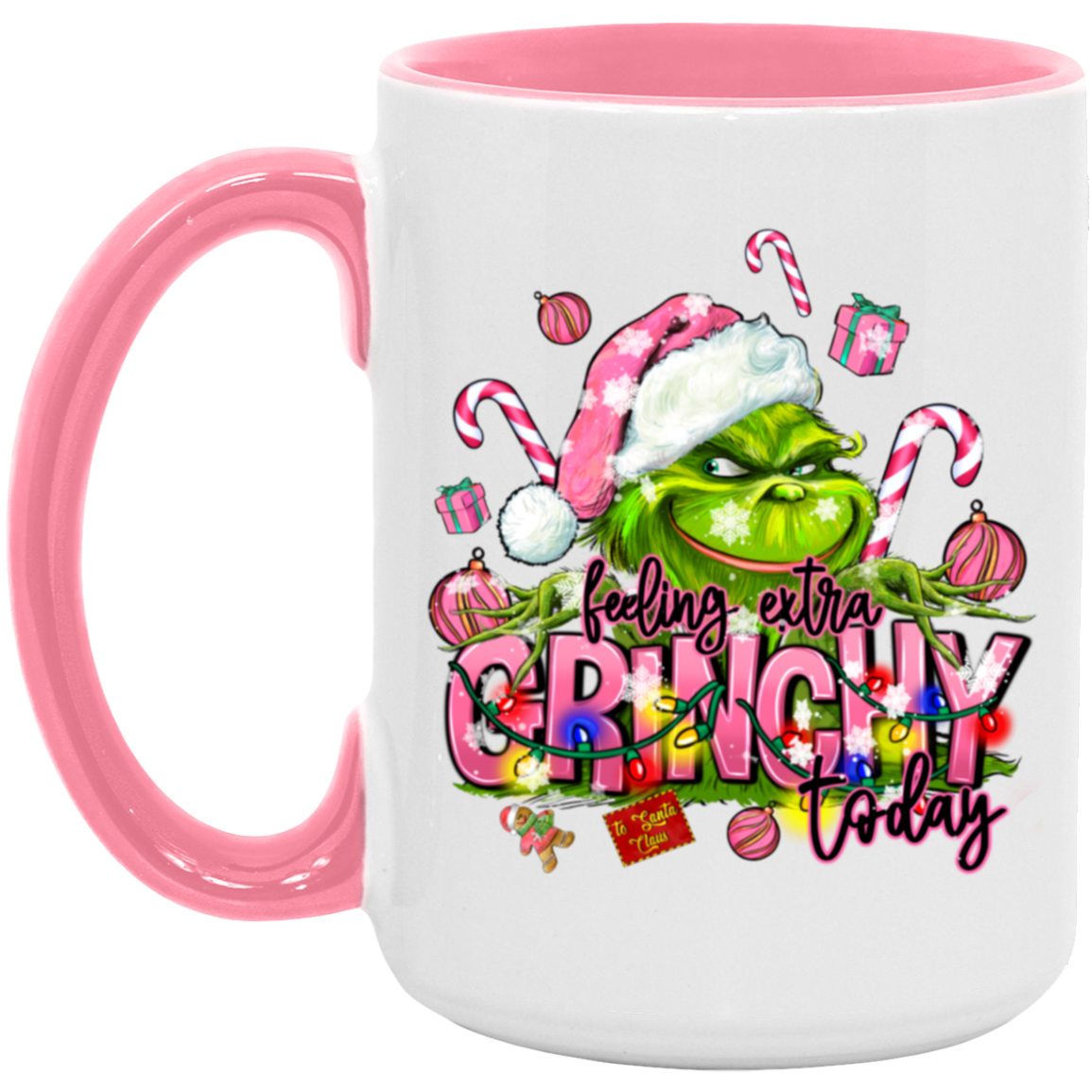 Feeling grinchy 15oz Accent Mug