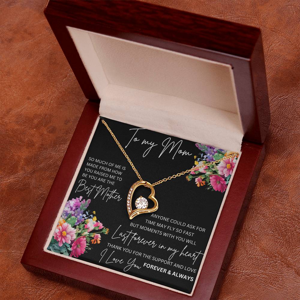 Forever love necklace for Mom