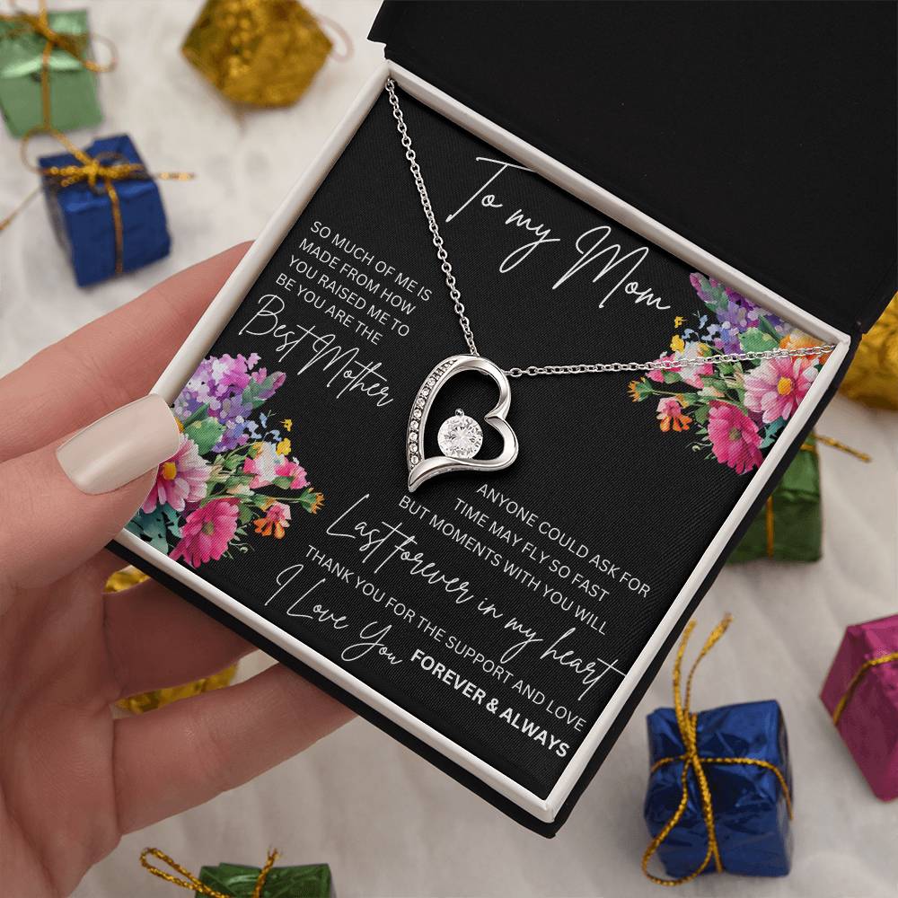 Forever love necklace for Mom