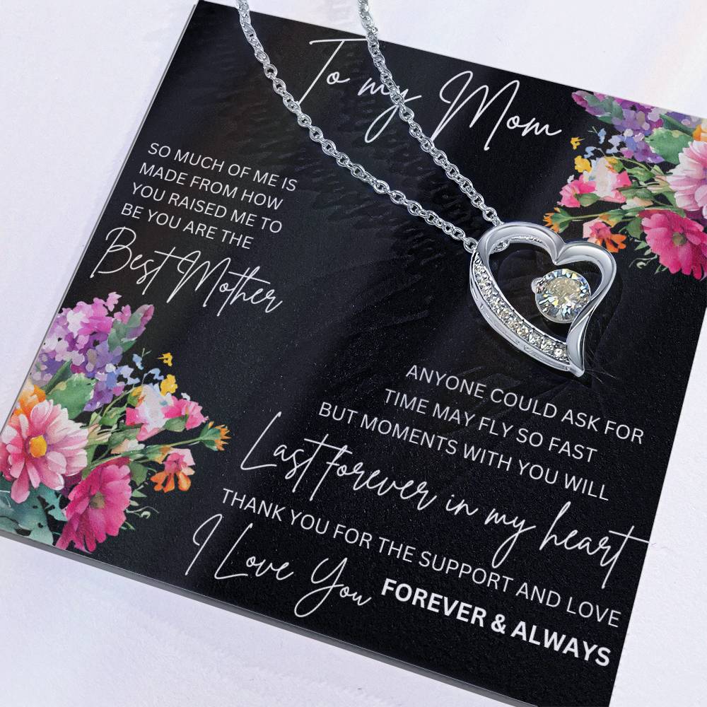 Forever love necklace for Mom