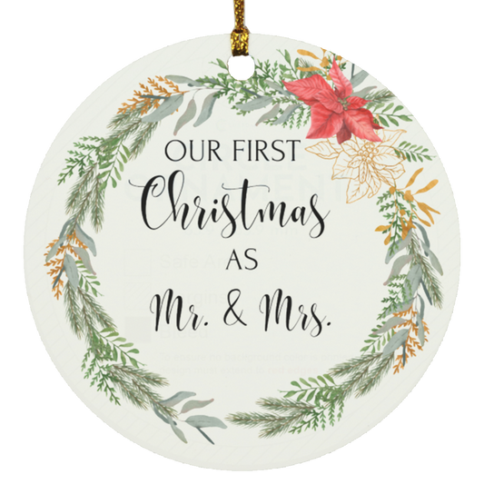 Christmas Circle Ornament