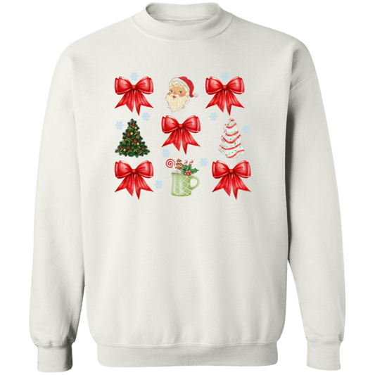 Christmas Coquette bow T-shirt and Sweatshirt