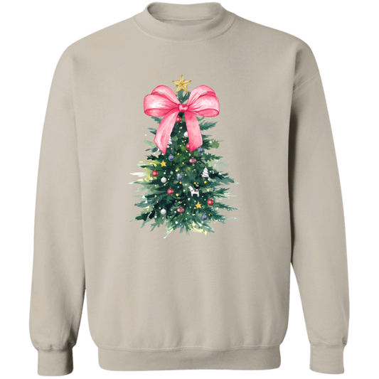 Pink Christmas Tree Bow shirt/sweatshirt