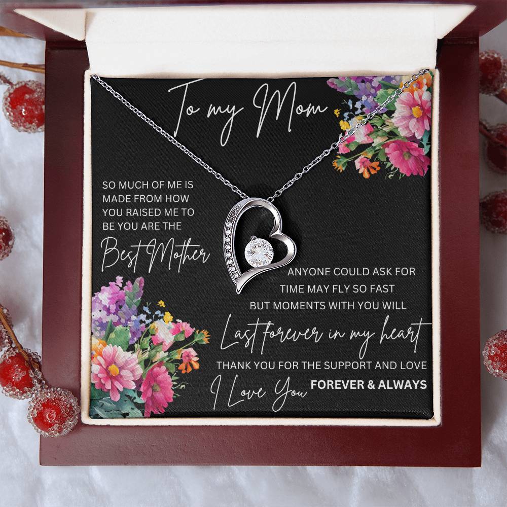 Forever love necklace for Mom