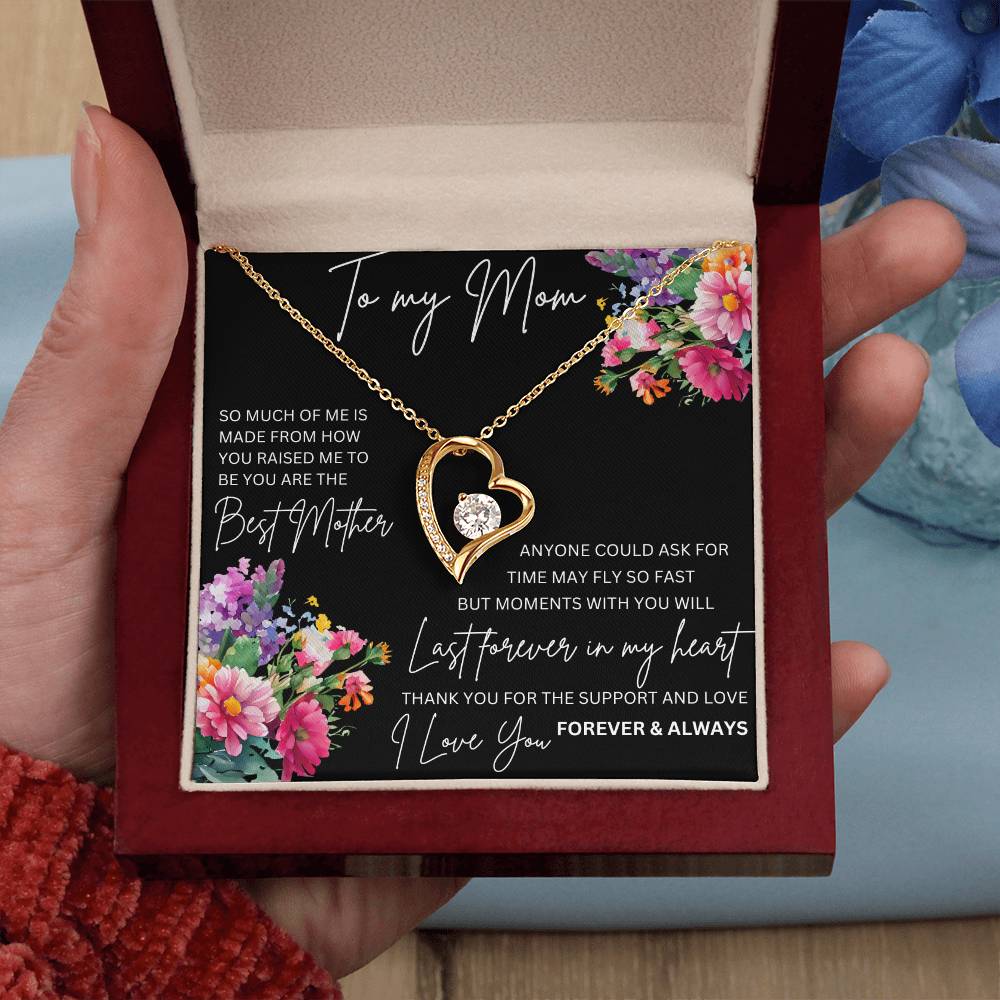 Forever love necklace for Mom