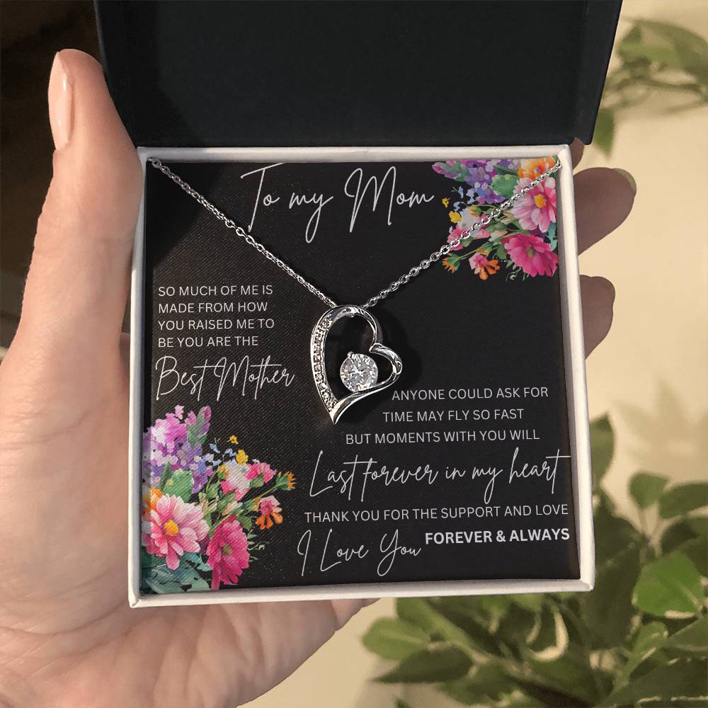 Forever love necklace for Mom