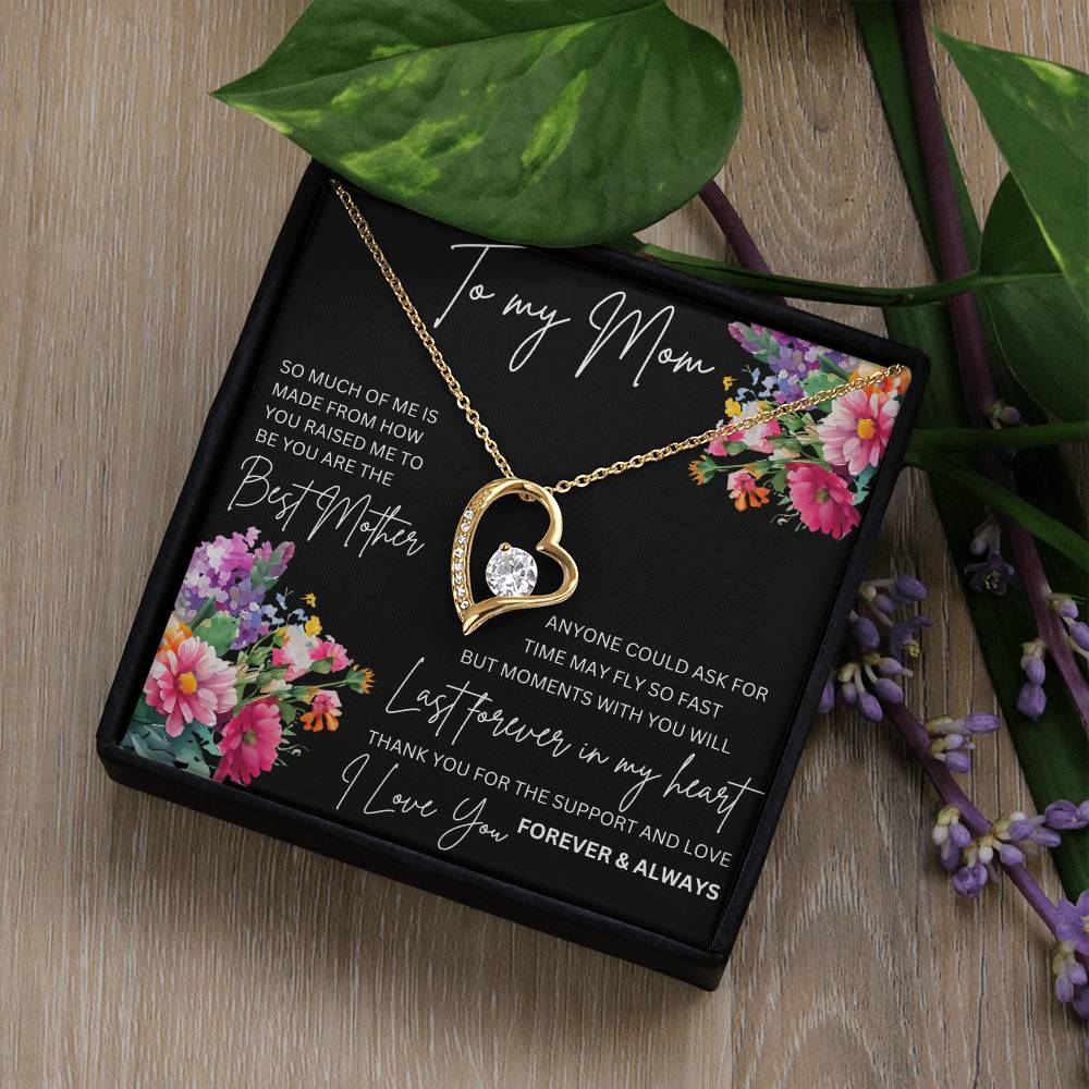 Forever love necklace for Mom
